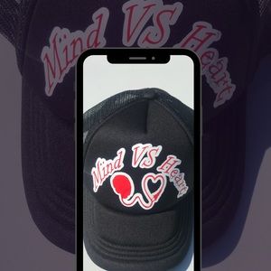 Mind vs Heart Trucker hat